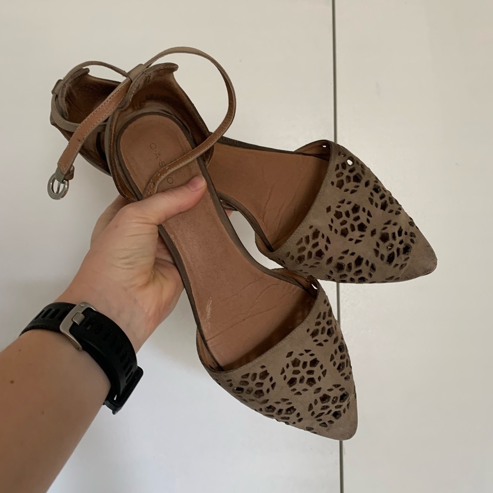 ✨ 3/$20 Caslon Suede Leather Flats